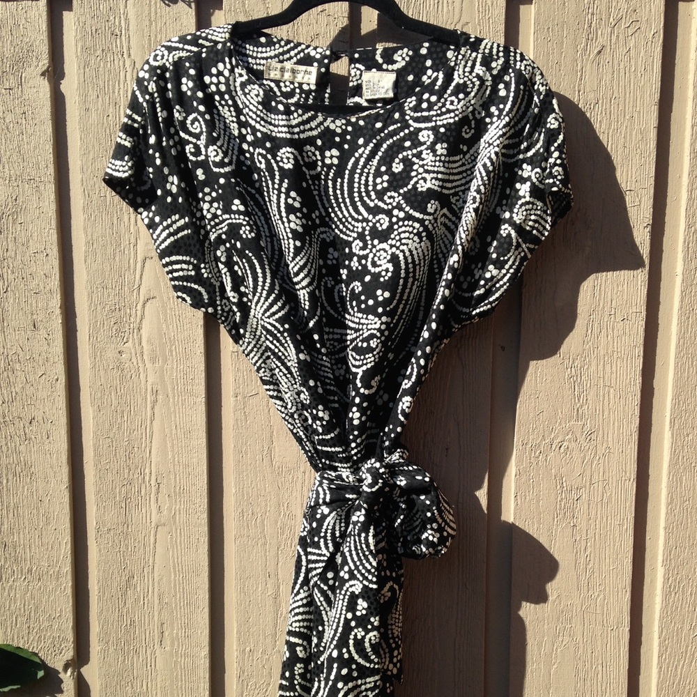 Liz Claiborne vintage silk dress